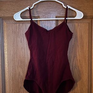 Capezio Maroon Leotard